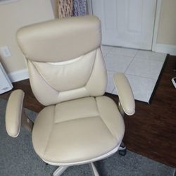 Serta Office Chair ,Tan  Adjustible Settings Tomorrow I Will Raise It100 S Dollas For The Chair N Either Jerseys I Have Listed.
