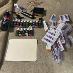 Tattoo Ink And Needles