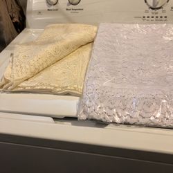 New And Magnificent Lace Table Tops One From Italy New $15 Each Georgous 