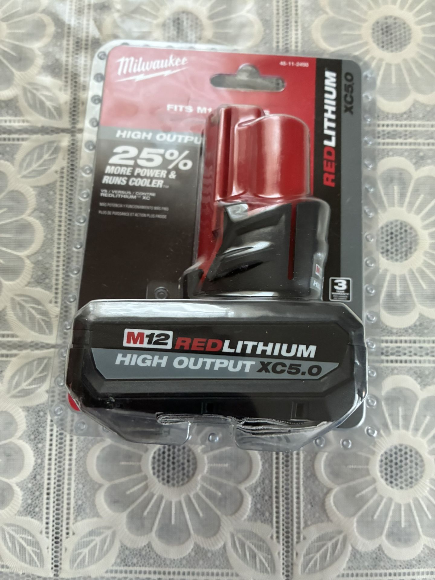 Milwaukee M12 Battery High Output Xc5.0