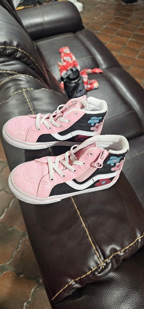 Toddler Girl Vans Size 9.5