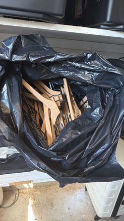 Wooden hangers
