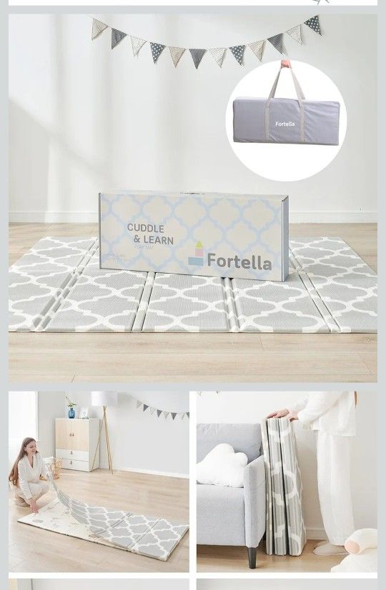 Fortella Playmat, Reversible & Foldable