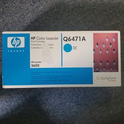 HP 502A (Q6471A) Cyan LaserJet Toner Cartridge