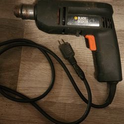 Black And Decker 3A 1200 rpm Drill