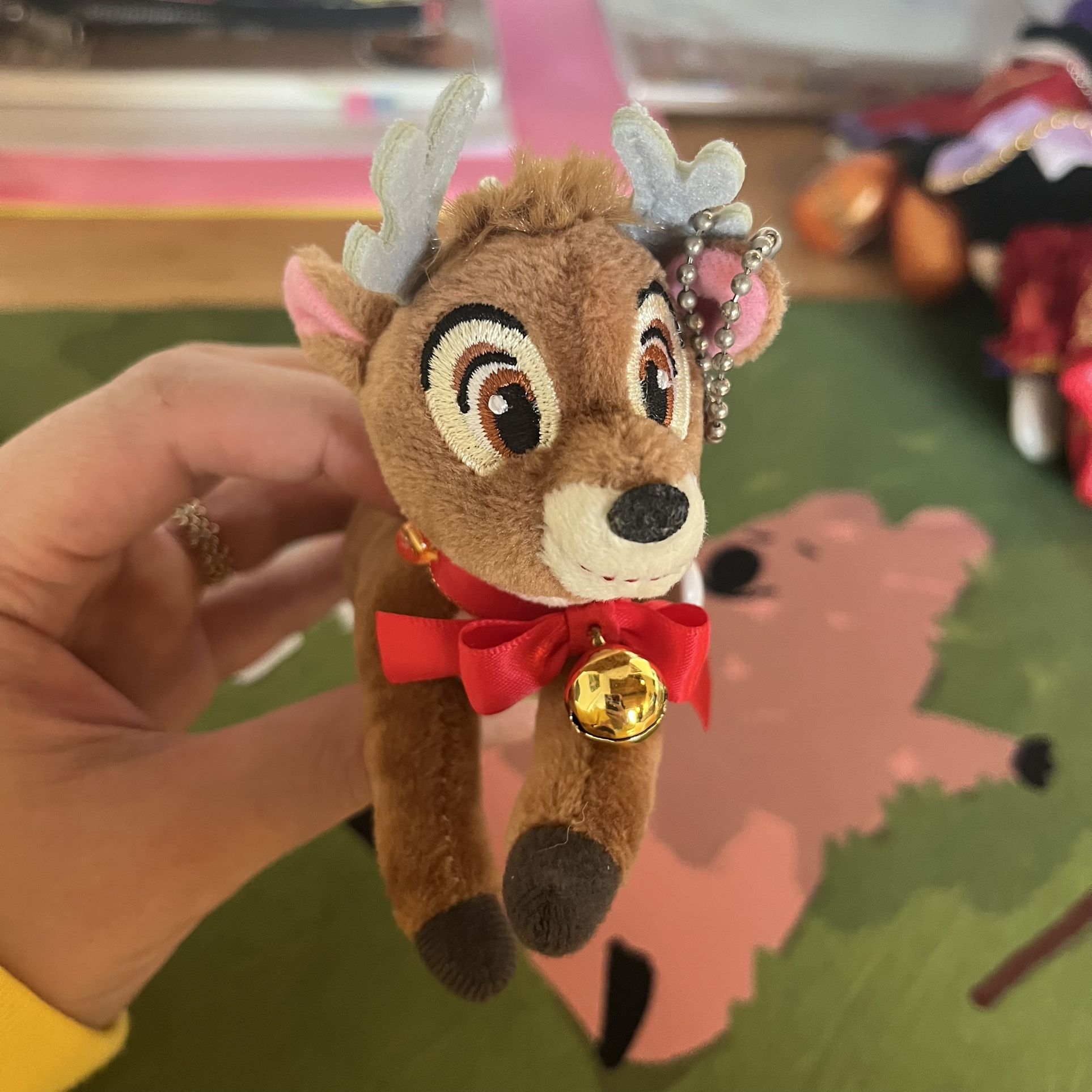 Reindeer Disney Christmas Keychain