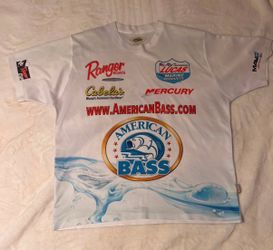 Vintage fishing tournament jersey