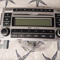 2008 Hyundai Santa Fe Stock Stereo 