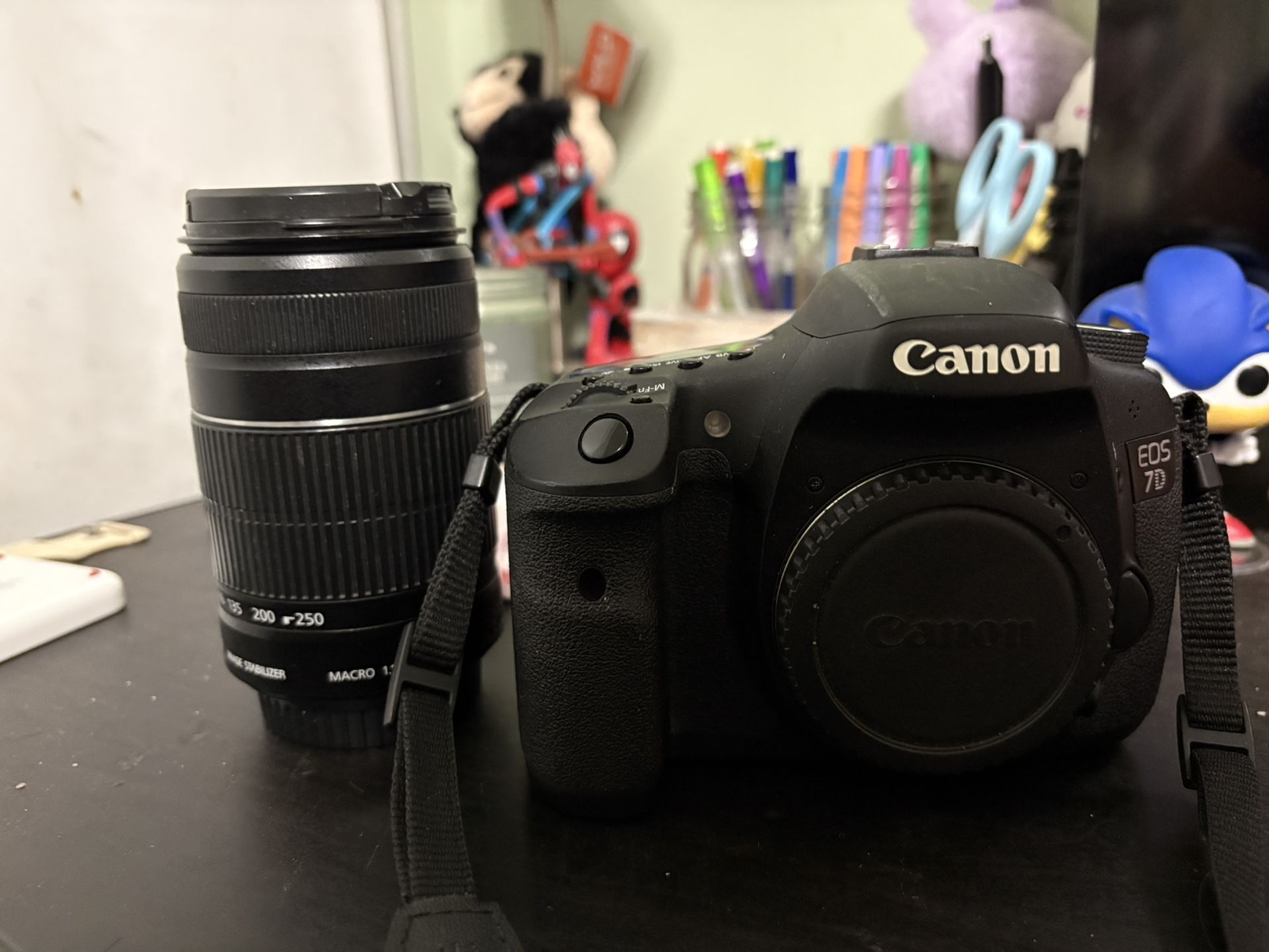 Canon EOS 7D + Zoom In Camera Lense