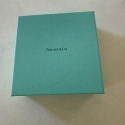 Tiffany & Co empty box