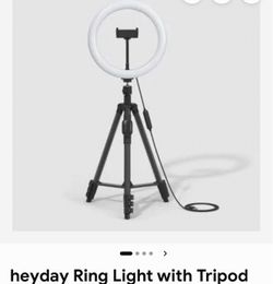 Heyday Ring Light with Tripod Stand
