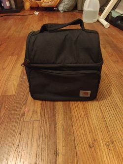 Carhartt Black Insulated Lunch Bag