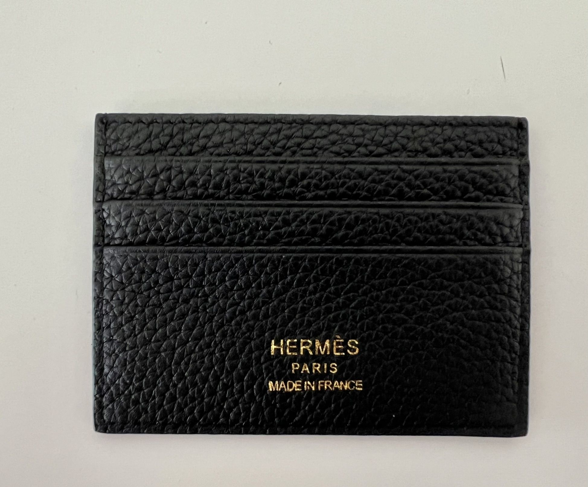 Black Leather Cardholder