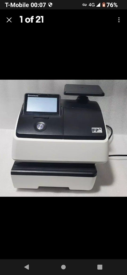 Francotyp Postalia PostBase Df Printer Postage Scale Stamp label printer Ethernet (RJ-45) USB-A connections Delivery Possible