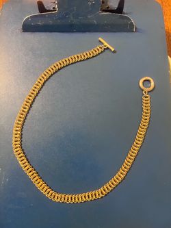 Gold necklace