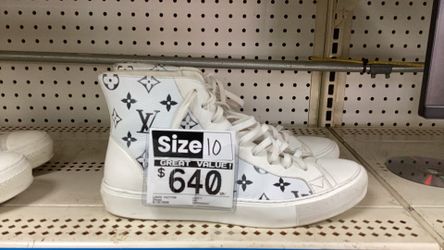 Louis Vuitton high top shoes size 10