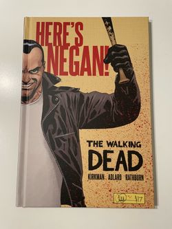 Here’s Negan ! - The Walking Dead - Hardcover Image Comic Book