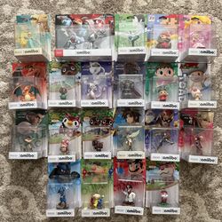 Nintendo Amiibo 20 Each