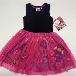 Girls L.O.L. Surprise! Dress - Black/Pink XS