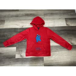 Limited Too Cookie Monster Red Fleece Hoodie