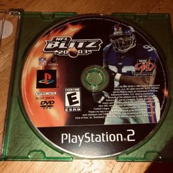 PS2 Game NFL Blitz 2003 