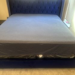 Royal Blue King Frame