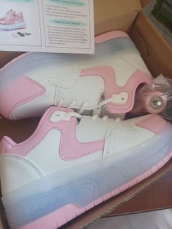 Zapatos patines LEd para nina