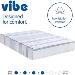 Vibe Gel Memory Foam 12-Inch Mattress | CertiPUR-US Certified | Bed-in-a-Box, Twin XL