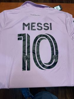 Lionel Messi Inter Miami #10 Messi Player Jersey La Noche / The Heartbeat Size Large