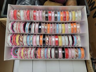 Assorted ¹/⁴ Ribbons 🎀 96-pcs