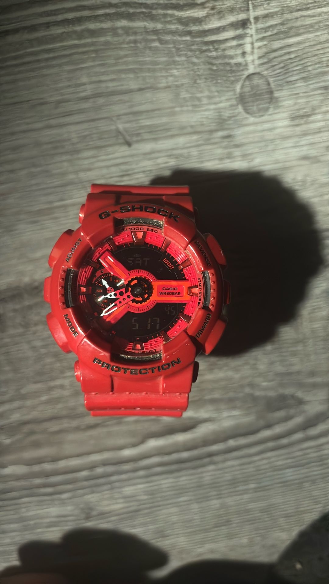 LIMITED EDITION RED G -SHOCK