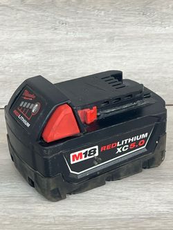 MILWAUKEE TOOLS BATTERY M18 RED (PO1021762)