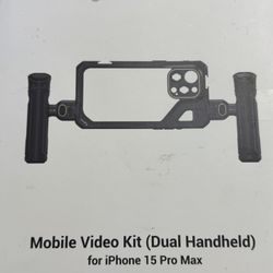 SmallRig Mobile Video Dual Handheld Wireless Kit iPhone 15 Pro Max