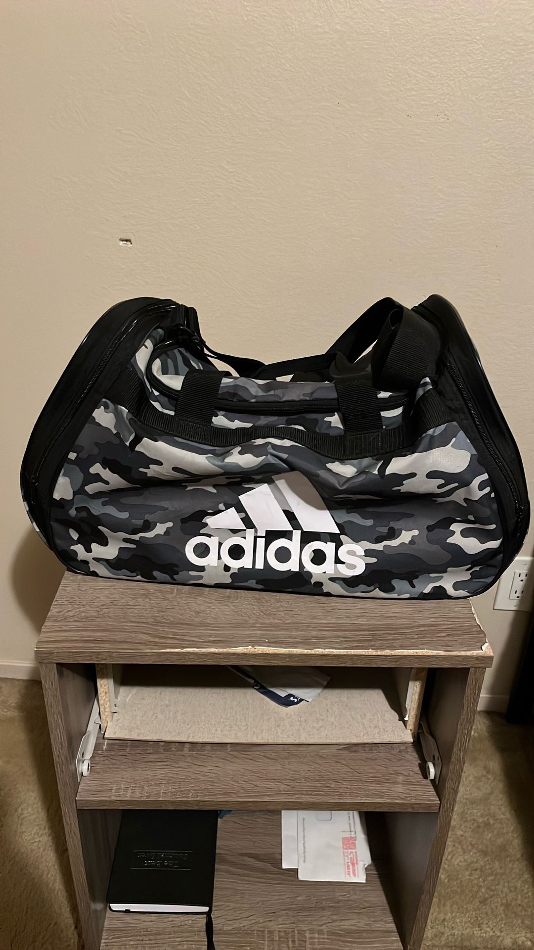 Adidas Camouflage Duffle Bag