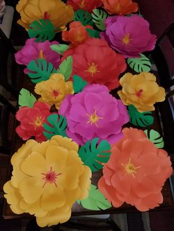 Paper flowers