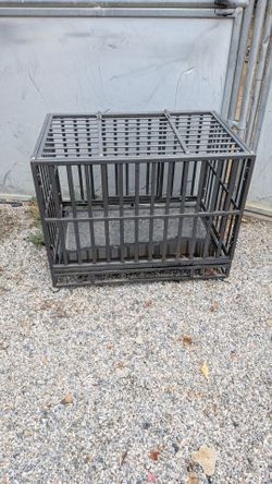 KOKOTANGS 38 Inch Heavy Duty Dog Crate Cage with Wheels