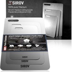 Cutting Board Pure Titanium 100%