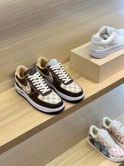 Louis V.uitton x  Air Force 1 Low Monogram Damier