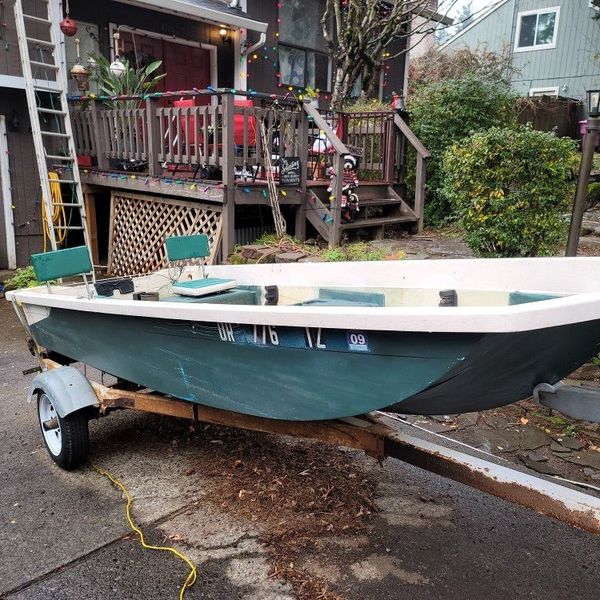 14' Sears Gamefisher Boat And Trailer for Sale in Vancouver, WA OfferUp