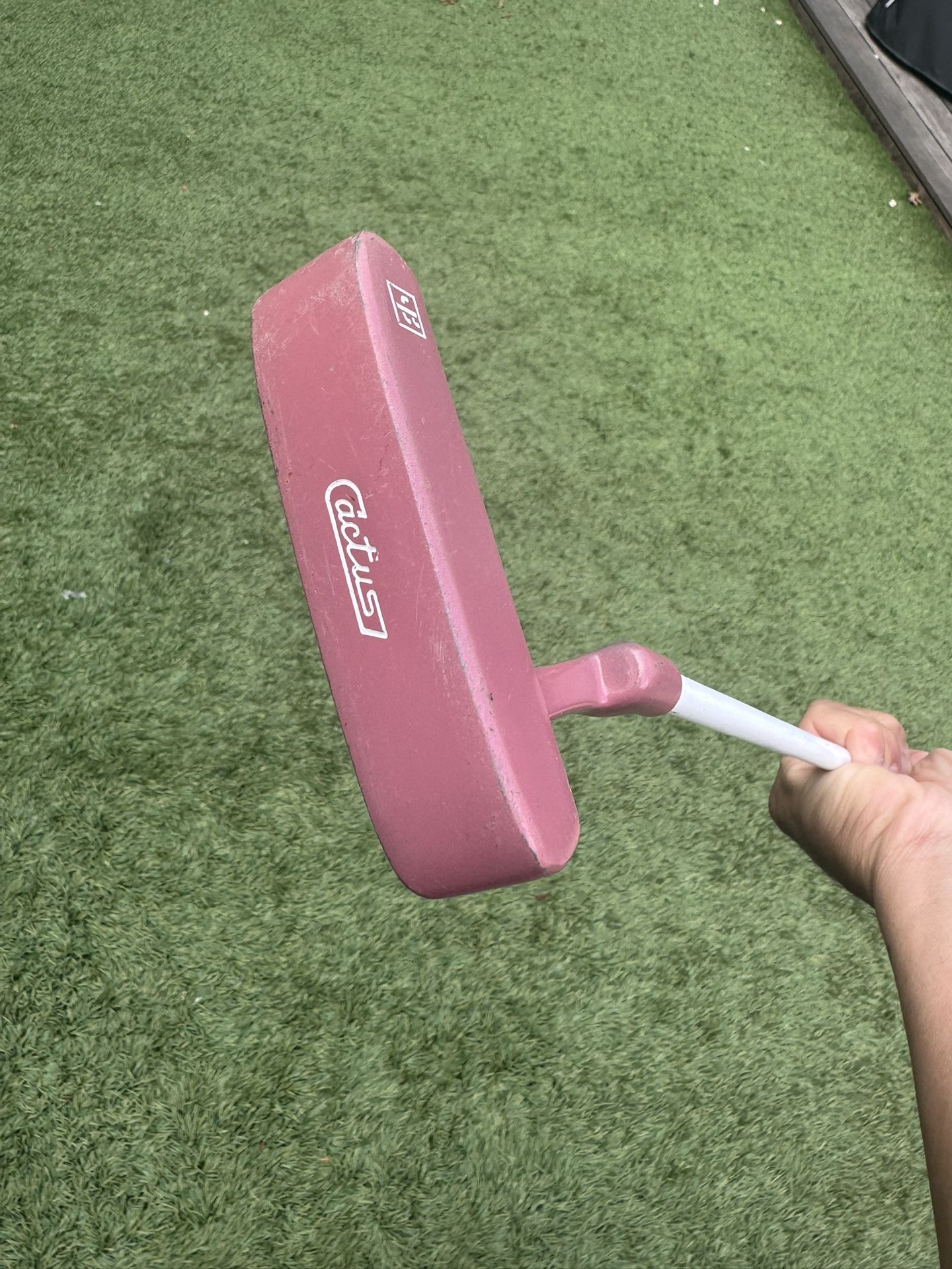 Pink Golf Putter
