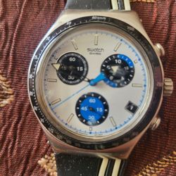 watch swatch needs new band and batteries
