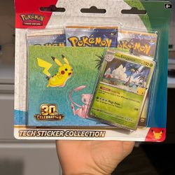 Pokemon 30th Celebration Tech Sticker
