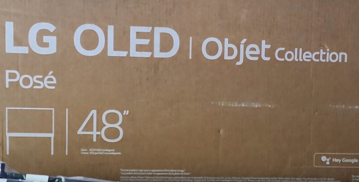 TV LG OLED  POSE 48" (LX1).