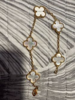 Vintage Alhambra bracelet, Mother-of-pearl