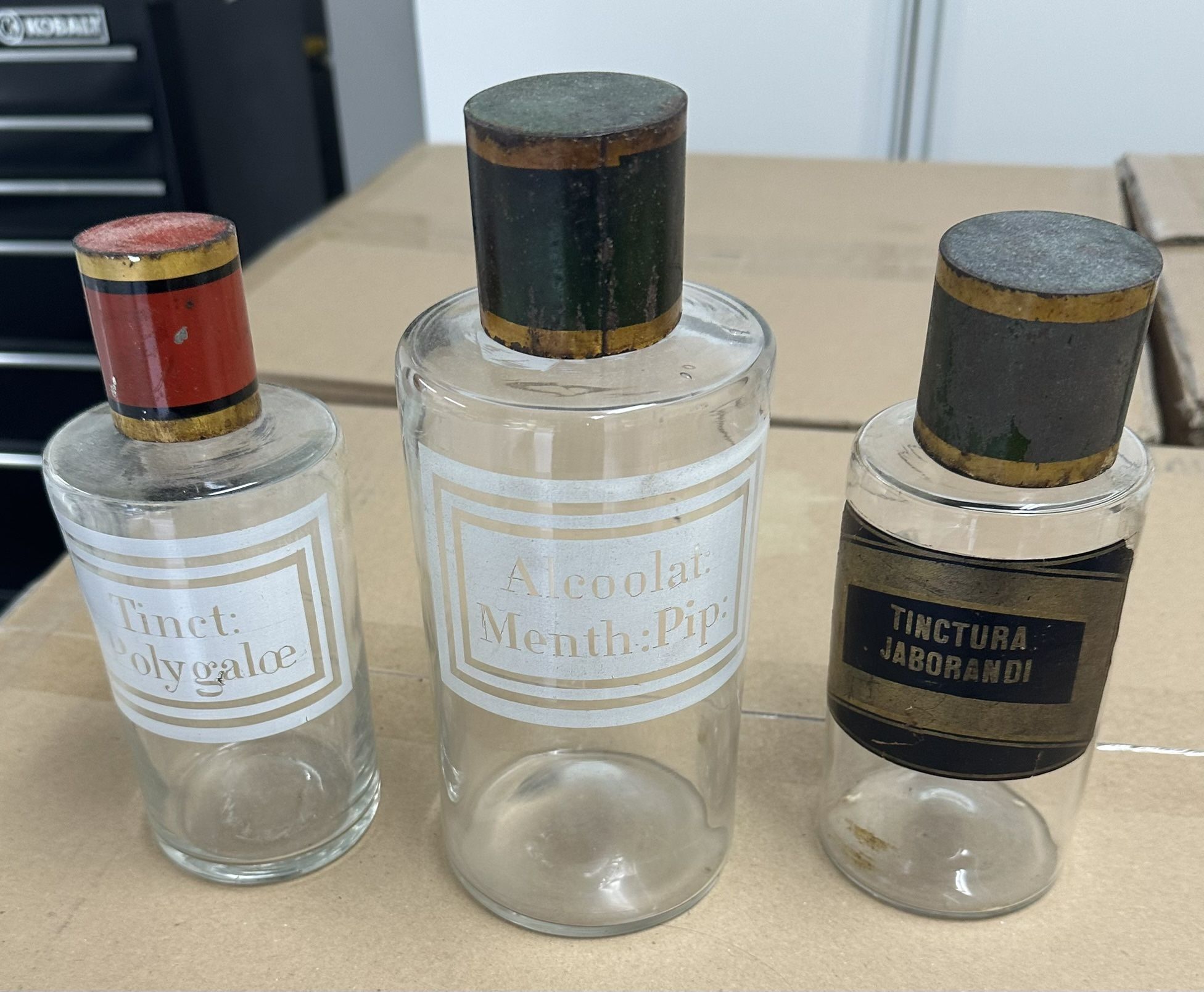 Apothecary French Bottles