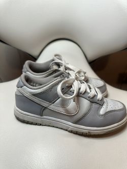 Used Nike Dunk Wolf Grey 13c $30