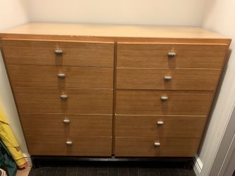 Antique American of Martinsville Original Double Dresser