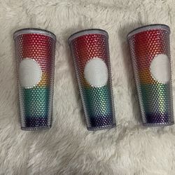  Brand New Starbucks Rainbow 🌈 TumblerVENTI 24 Oz 