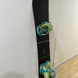Rome SDS Snowboard With Bindings 