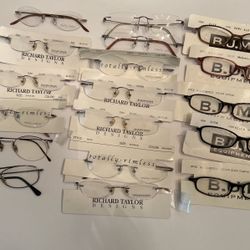 Eyeglass Frames (18) Selling As A Lot